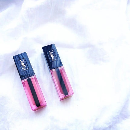 ルージュ ピュールクチュール ヴェルニ ウォーターステイン/YVES SAINT LAURENT BEAUTE/口紅を使ったクチコミ(6枚目)