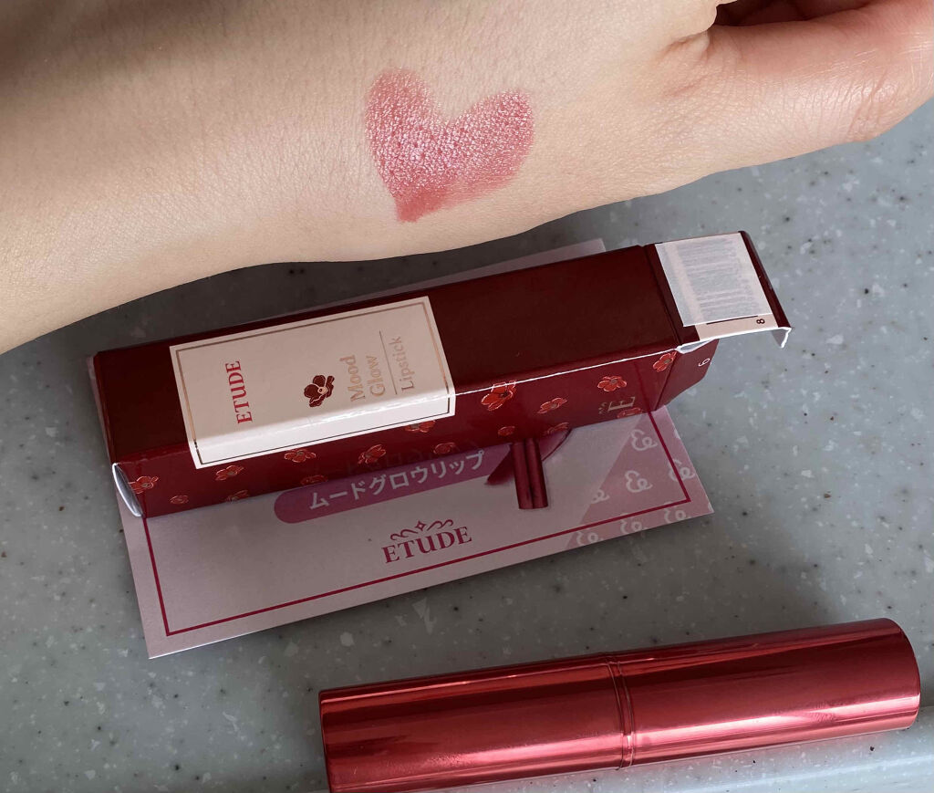 ムードグロウリップ/ETUDE/口紅を使ったクチコミ（3枚目）