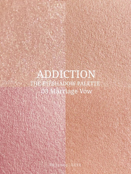 アディクション ザ アイシャドウ パレット/ADDICTION/アイシャドウパレットを使ったクチコミ(5枚目)