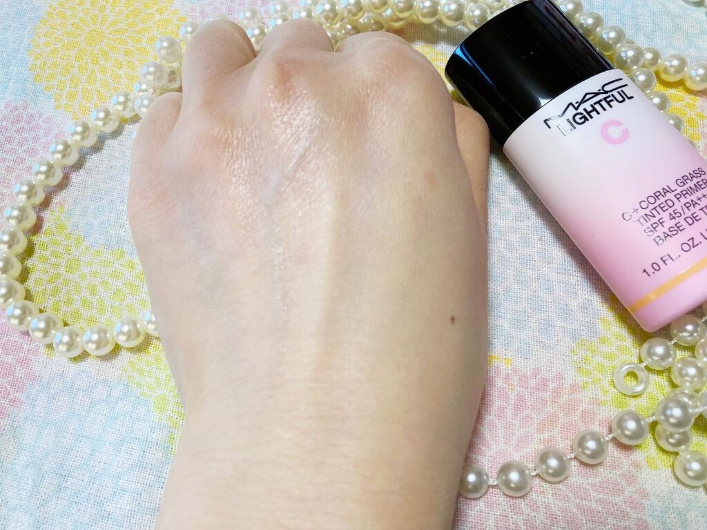 ライトフル C+ティンティッド プライマーSPF45(PA++++)/M・A・C/化粧下地を使ったクチコミ(7枚目)