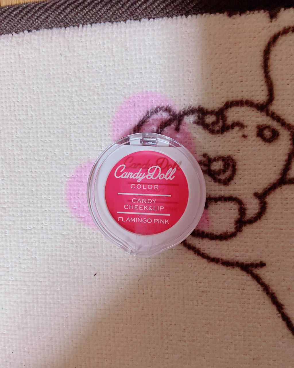 キャンディリップ&チーク/CandyDoll/ジェル・クリームチークを使ったクチコミ(1枚目)