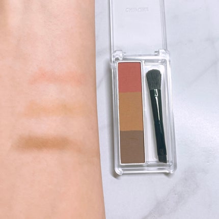 アイブロー パウダー/ちふれ/パウダーアイブロウを使ったクチコミ(4枚目)