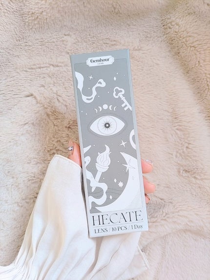 Hecate 1Day/Gemhour lens/カラーコンタクトレンズを使ったクチコミ(5枚目)