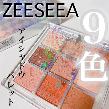 クォーツ 9色アイシャドウパレット（ドリームランドアイシャドウ） J11 キャラメルクリ/ZEESEA/アイシャドウパレットを使ったクチコミ（1枚目）