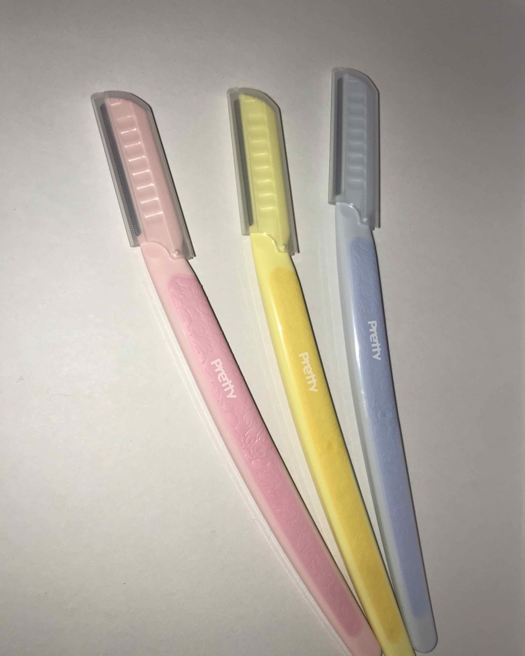 プリティー 敏感肌用フェイスL 3本入/貝印/シェーバーを使ったクチコミ（1枚目）