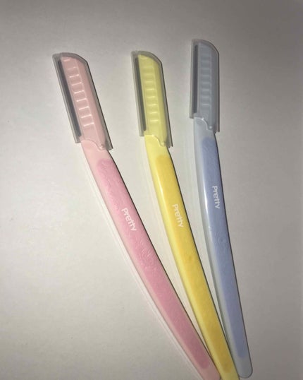 プリティー 敏感肌用フェイスL 3本入/貝印/シェーバーを使ったクチコミ(1枚目)