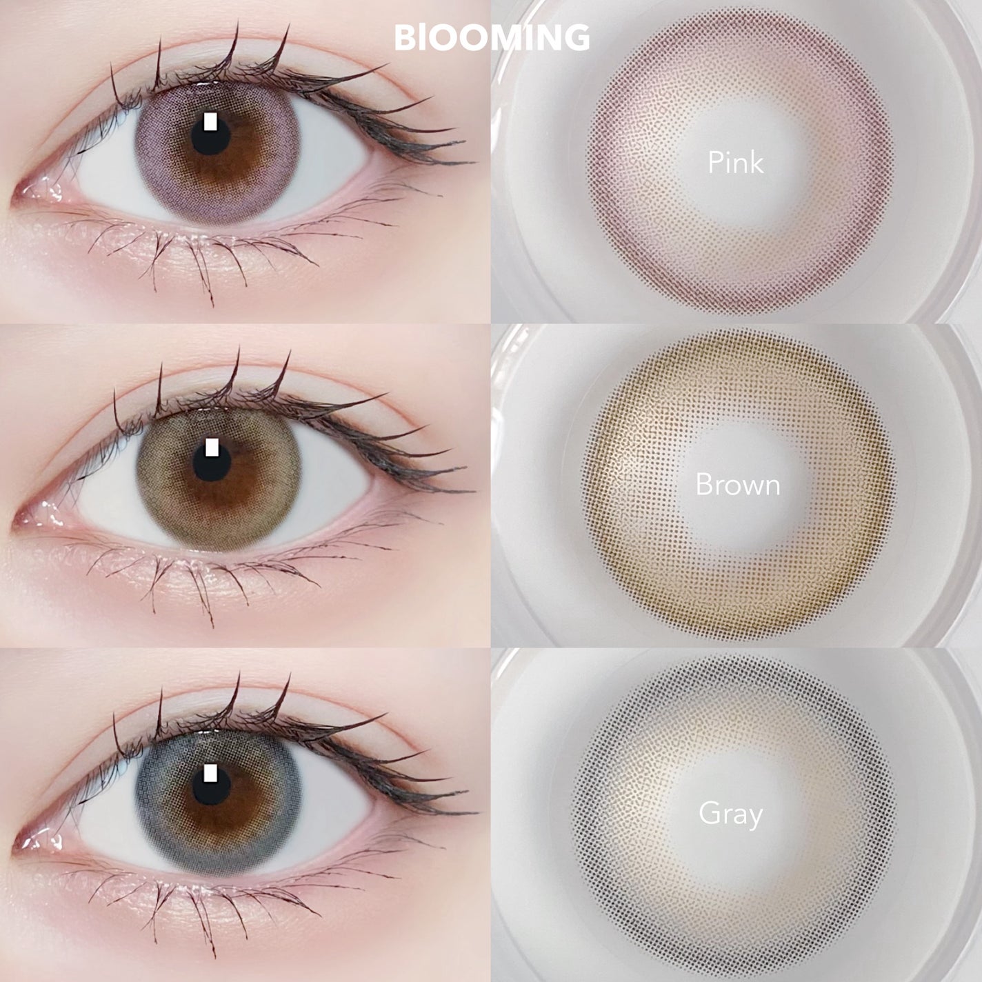 Blooming/too cool for school/1ヶ月(1MONTH)カラコンを使ったクチコミ(3枚目)