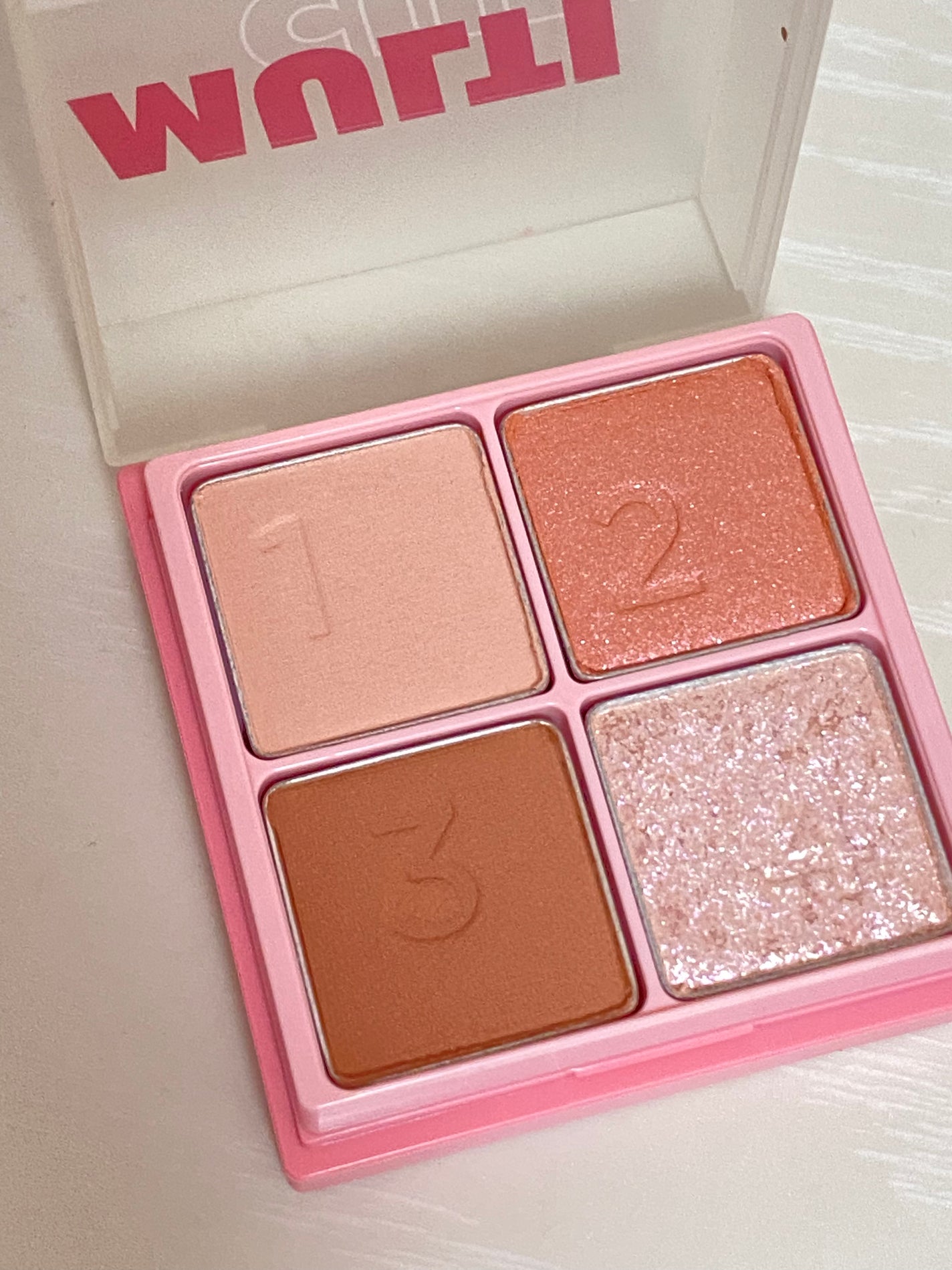 マルチキューブ/i’m meme/アイシャドウパレットを使ったクチコミ(3枚目)