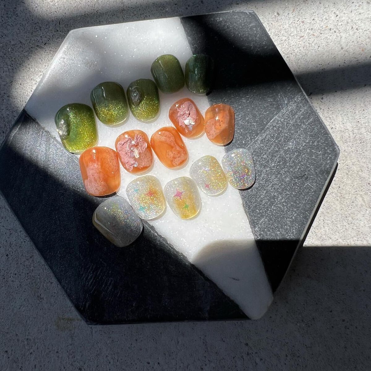 𝐍𝐚𝐢𝐥𝐢𝐬𝐭🦋𝐭𝐨-𝐦𝐚, on LIPS 「━━━━━☞𓆝˜˷design...ニュアンスこそショートで..」(3枚目)