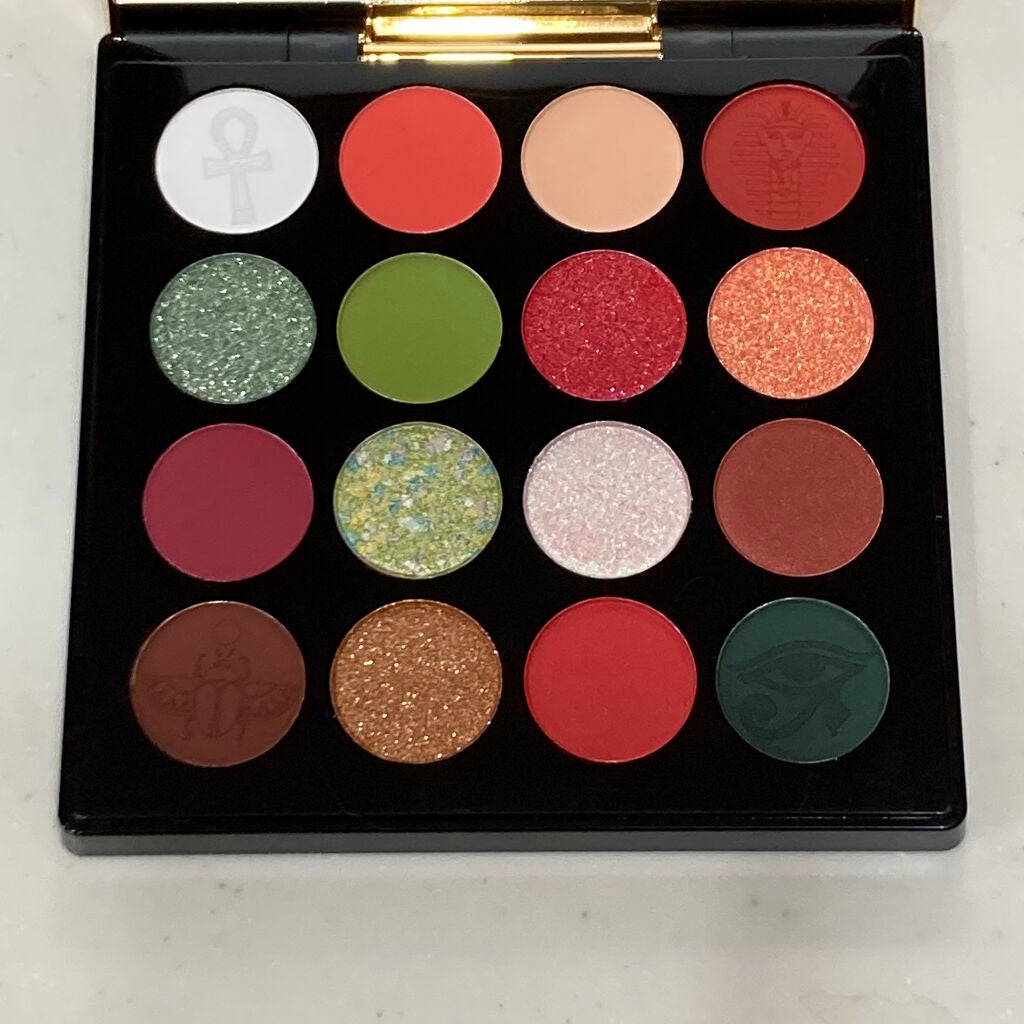 大英博物館 エジプトシリーズ アイシャドウパレット/ZEESEA/アイシャドウパレットを使ったクチコミ(3枚目)