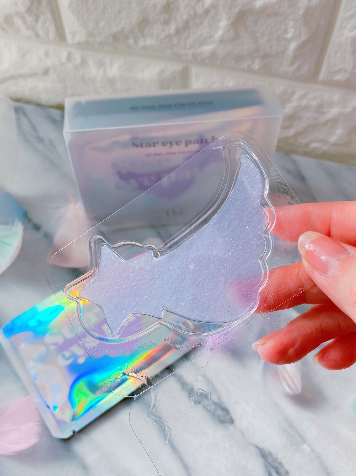 ジュエルビームハートアイパッチ/EKE/アイケア・アイクリームを使ったクチコミ(7枚目)