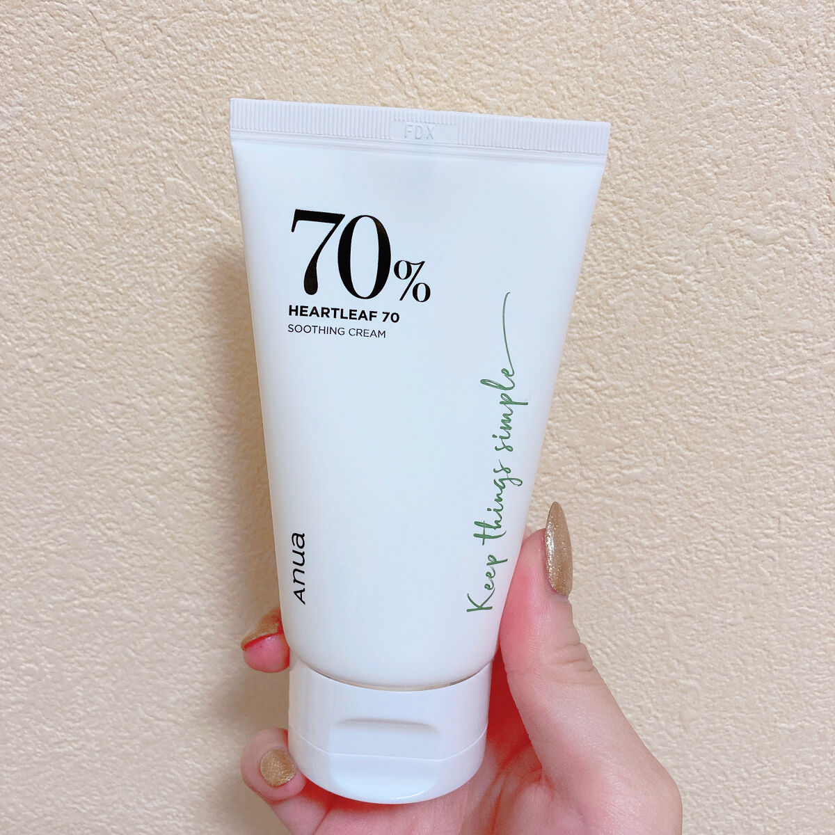  ドクダミ78% スージング クリーム/Anua/フェイスクリームを使ったクチコミ（1枚目）