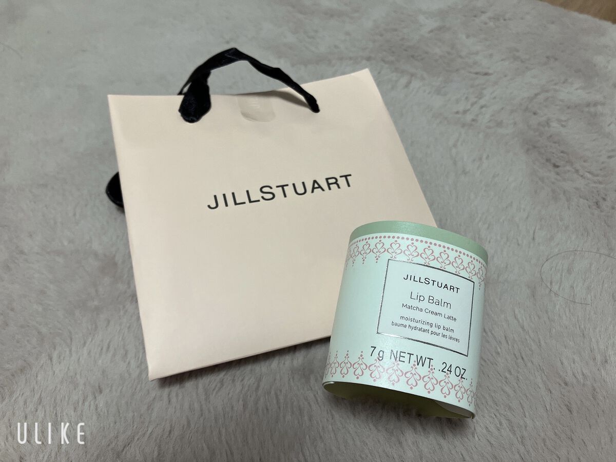 リップバーム マッチャクリームラテ/JILL STUART/リップバームを使ったクチコミ（2枚目）