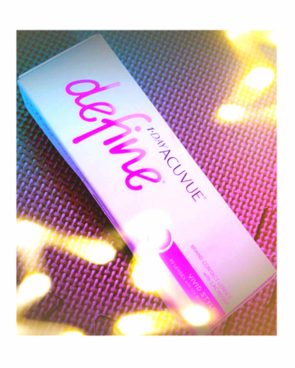 ワンデーアキュビュー®ディファイン®モイスト®/アキュビュー® ディファイン®/ワンデー(1DAY)カラコンを使ったクチコミ(1枚目)