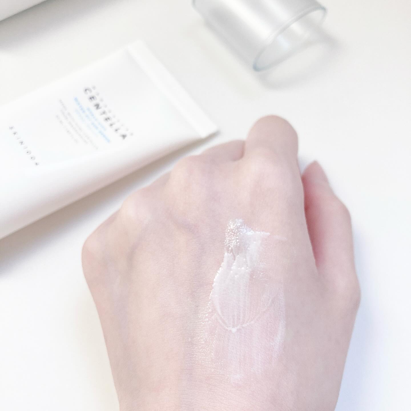 ヒアルーシカ ウォーターフィット サンセラム/SKIN1004/日焼け止めローションを使ったクチコミ（3枚目）