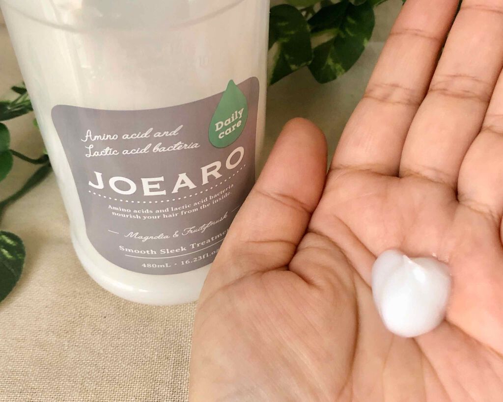 スムースクレンズシャンプー／スムーススリークトリートメント/JOEARO/市販シャンプーを使ったクチコミ（3枚目）