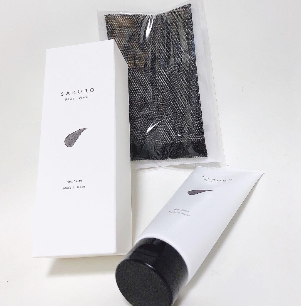 PEAT WASH/SARORO/その他洗顔料を使ったクチコミ（2枚目）