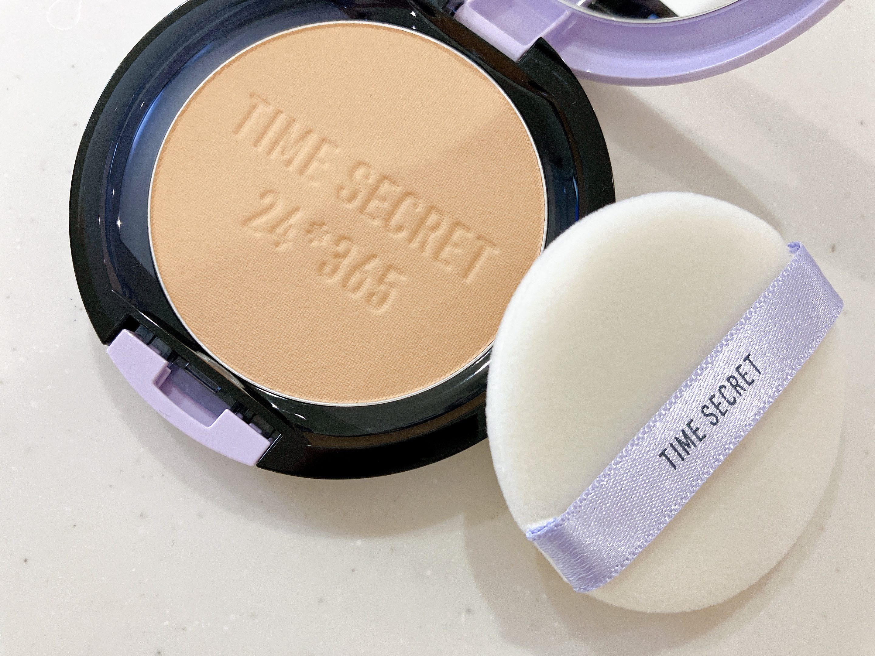 ミネラル 薬用プレストパウダー ミディアムオークル/TIME SECRET/プレストパウダーを使ったクチコミ（2枚目）