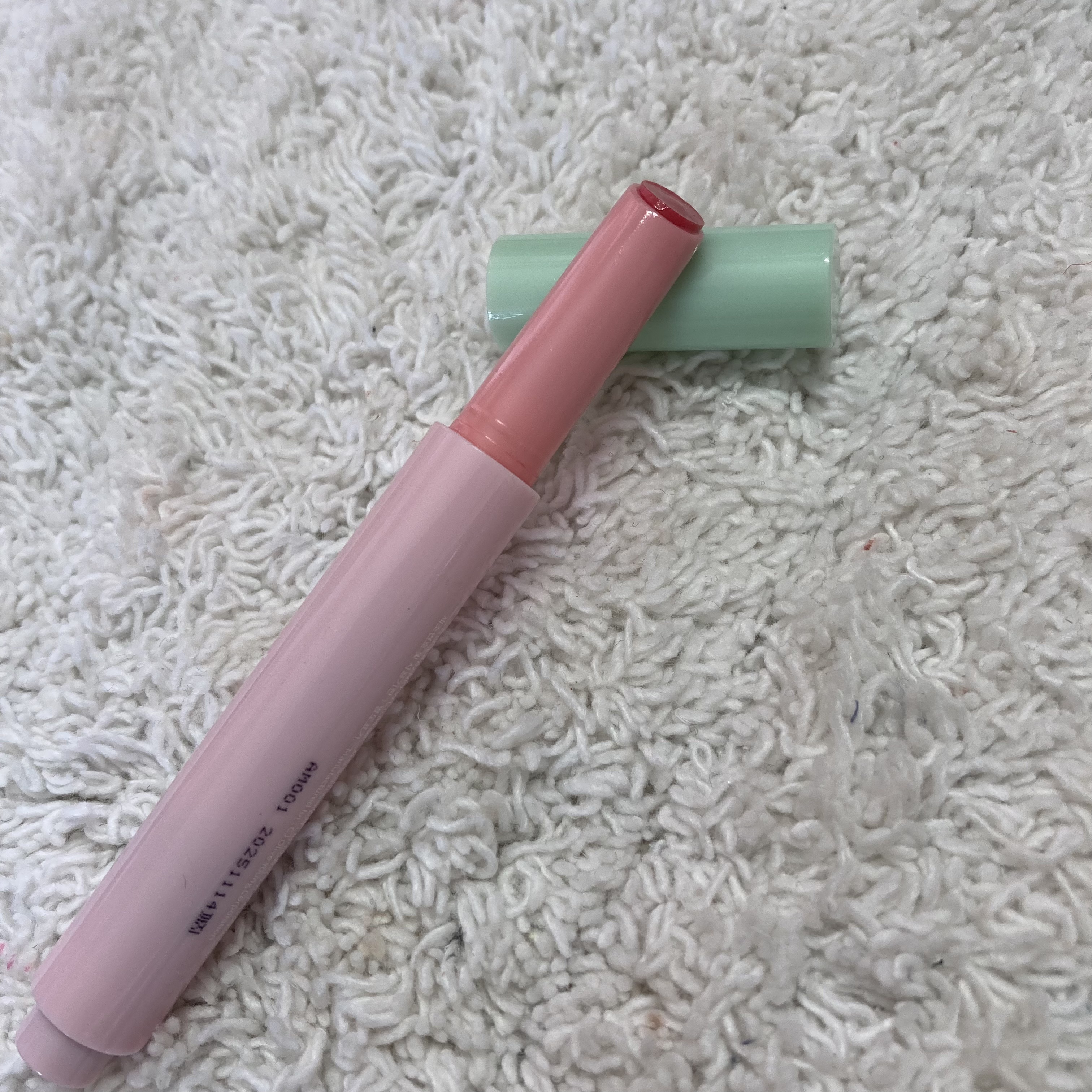 フルーティタンフルグラススティック/Colorgram/口紅を使ったクチコミ（3枚目）