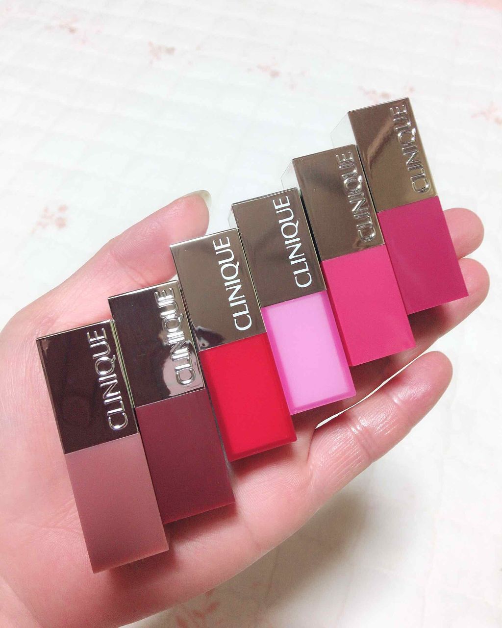 クリニーク ポップ シアー/CLINIQUE/口紅を使ったクチコミ(1枚目)