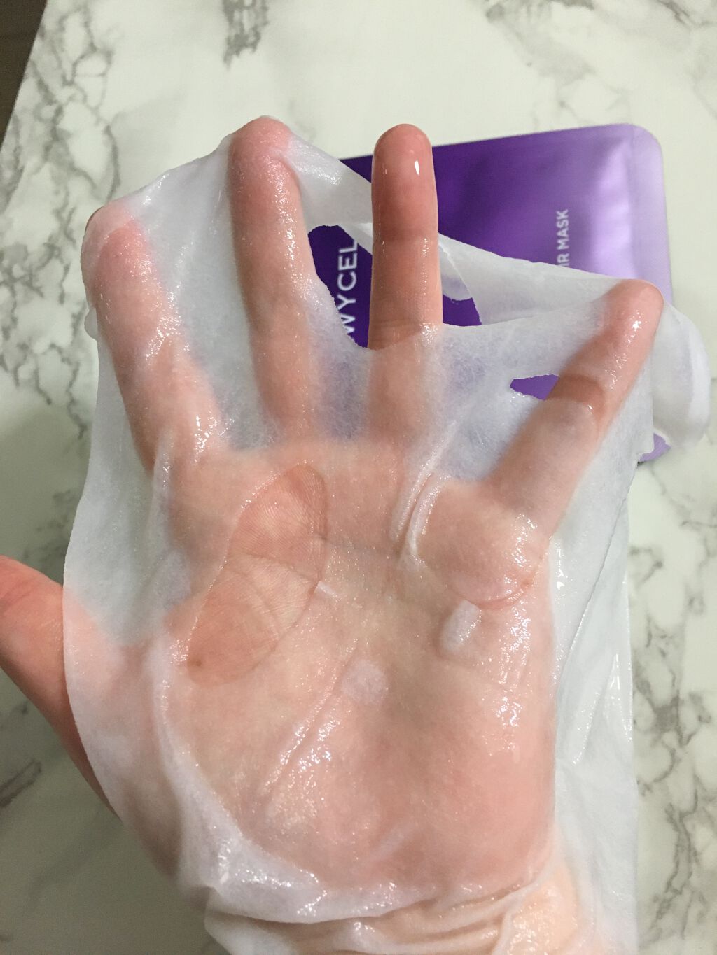 トラブルペアーマスク/DEWYCEL/シートマスク・パックを使ったクチコミ（3枚目）