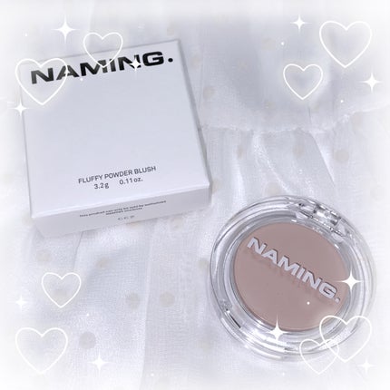 ネーミング フラッフィーパウダーブラッシュ/NAMING./パウダーチークを使ったクチコミ(4枚目)