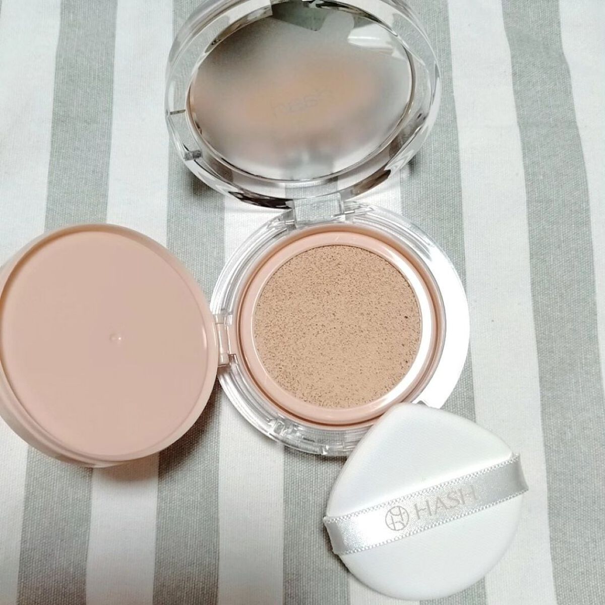 クラウド スキン グロー クッション XX01 ホンデ/HASH/クッションファンデーションを使ったクチコミ（3枚目）