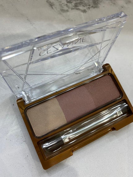 ノーズ&アイブロウパウダー/CEZANNE/パウダーアイブロウを使ったクチコミ(3枚目)