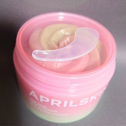 ピンクアロエメレンゲクレンザー/APRILSKIN/その他洗顔料を使ったクチコミ(2枚目)