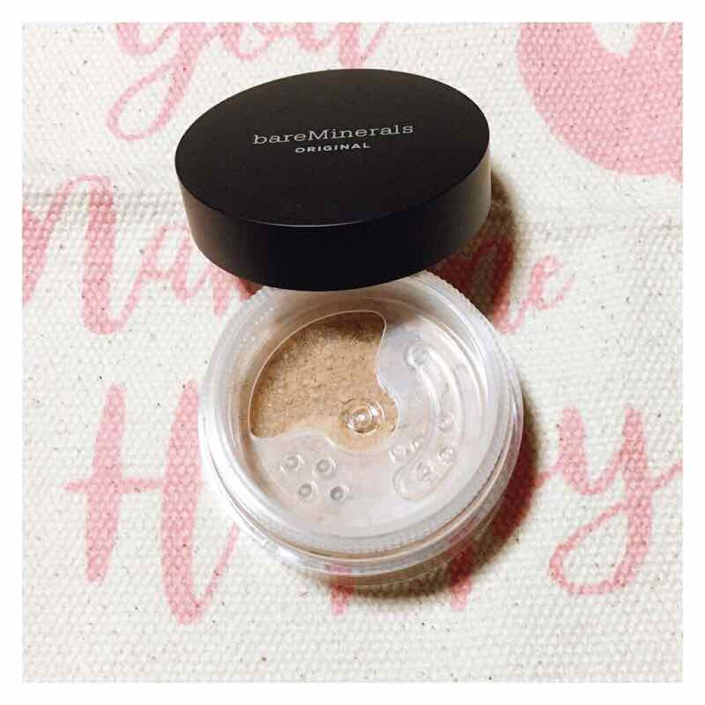 オリジナル ファンデーション(SPF15・PA++)/bareMinerals/パウダーファンデーションを使ったクチコミ(1枚目)