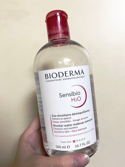 サンシビオ エイチツーオー D/ビオデルマ/クレンジングウォーターを使ったクチコミ(1枚目)
