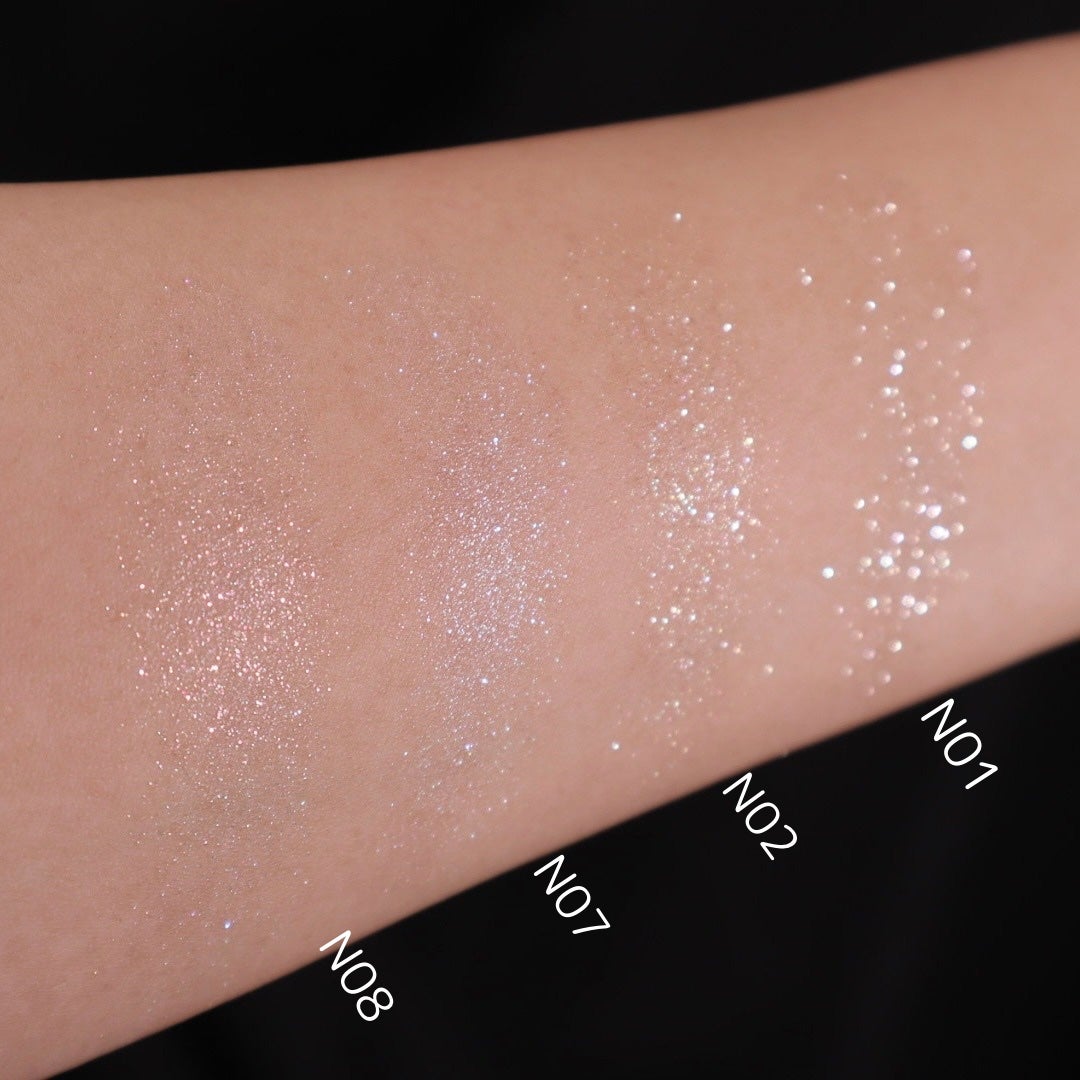 スターダストダイヤモンドハイライトパウダー/PERFECT DIARY/パウダーハイライトを使ったクチコミ(8枚目)