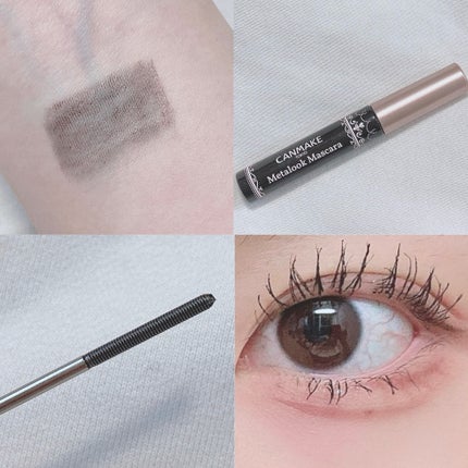 メタルックマスカラ/キャンメイク/マスカラを使ったクチコミ(10枚目)