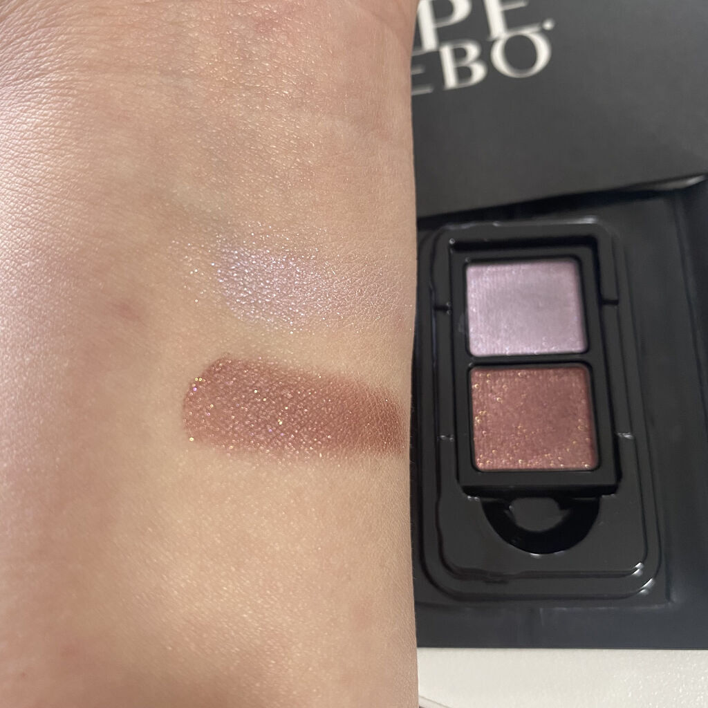 カネボウ アイカラーデュオ 08 Elegant Irony/KANEBO/アイシャドウパレットを使ったクチコミ（2枚目）