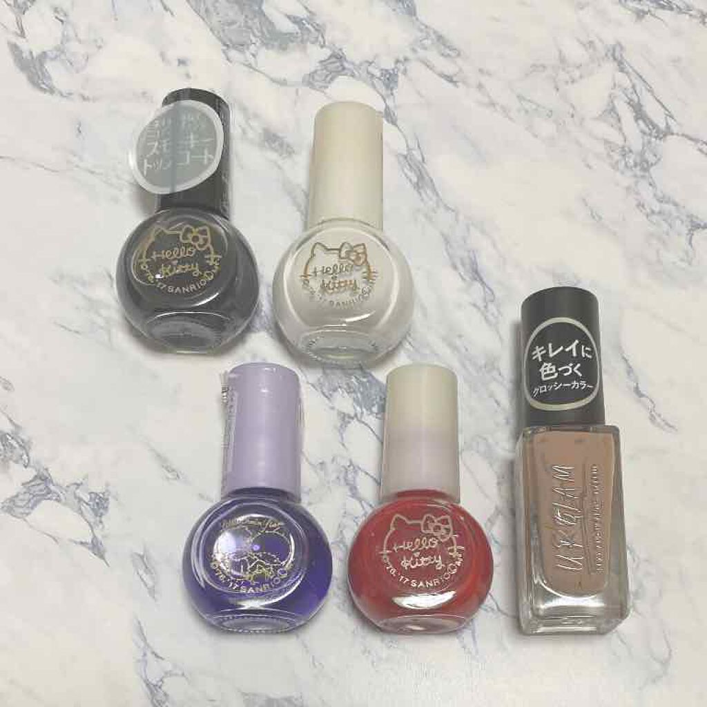 UR GLAM　COLOR NAIL SELECTION BE3＜グロッシーカラー＞/U R GLAM/マニキュアを使ったクチコミ（2枚目）