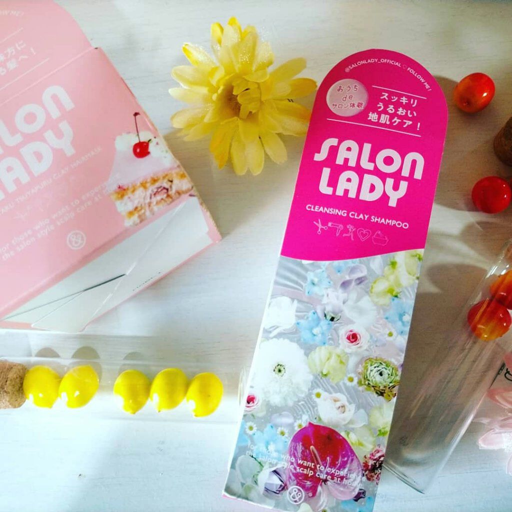 サロンレディ クレンジングクレイシャンプー/SALON LADY/市販シャンプーを使ったクチコミ（1枚目）