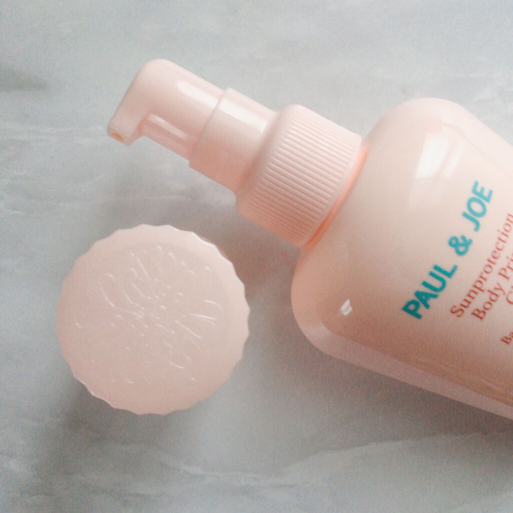 サンプロテクション ボディプライマー クリア シマー/PAUL & JOE BEAUTE/日焼け止めローションを使ったクチコミ（2枚目）