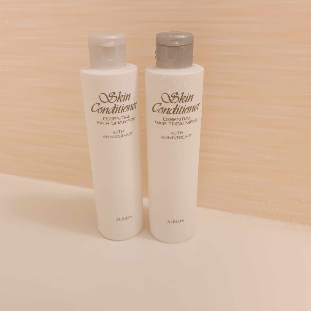 スキンコンディショナー エッセンシャル ヘアシャンプー/ALBION/シャンプー・コンディショナーを使ったクチコミ(2枚目)