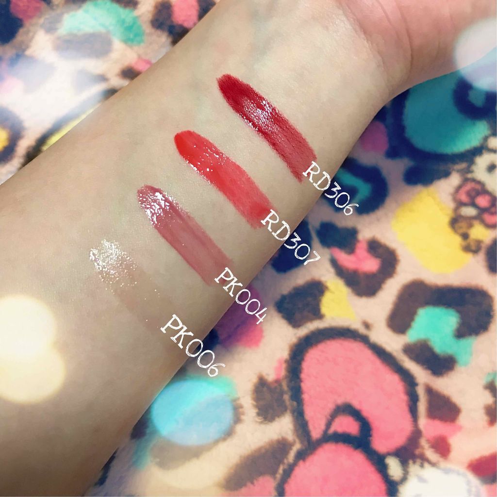 ディアダーリン ウォータージェルティント (アイスティント)/ETUDE/口紅を使ったクチコミ(3枚目)