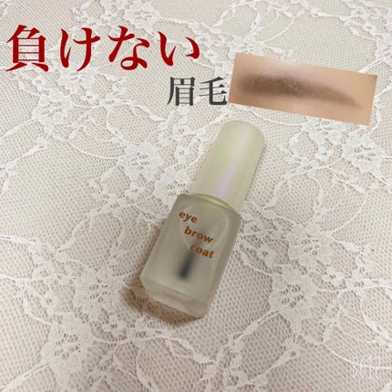 エバビレーナ アイブローコート/DAISO/アイブロウコートを使ったクチコミ(1枚目)