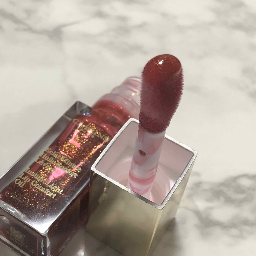 コンフォート リップオイル /CLARINS/リップグロスを使ったクチコミ（2枚目）