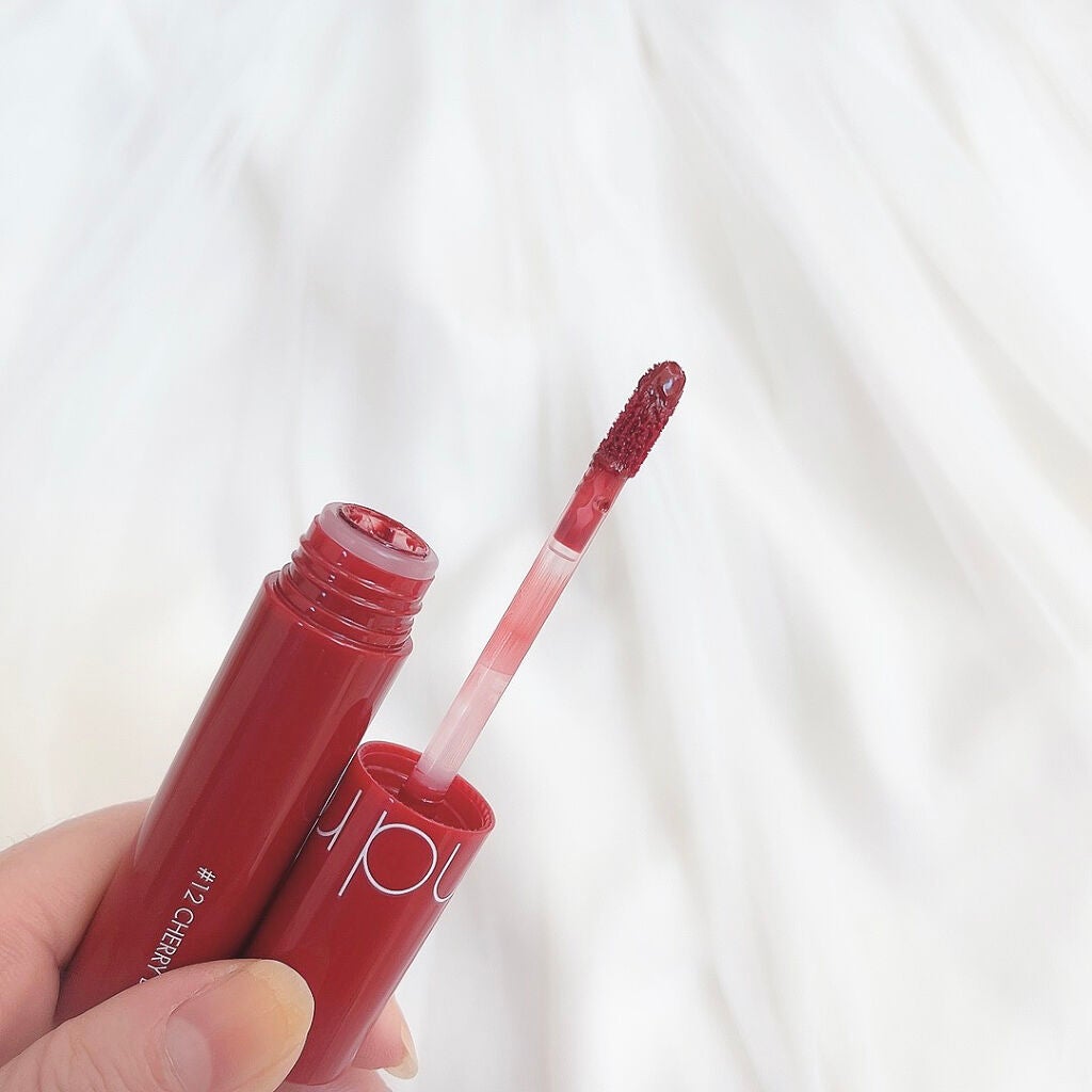 ジューシーラスティングティント/rom&nd/リップティントを使ったクチコミ(4枚目)