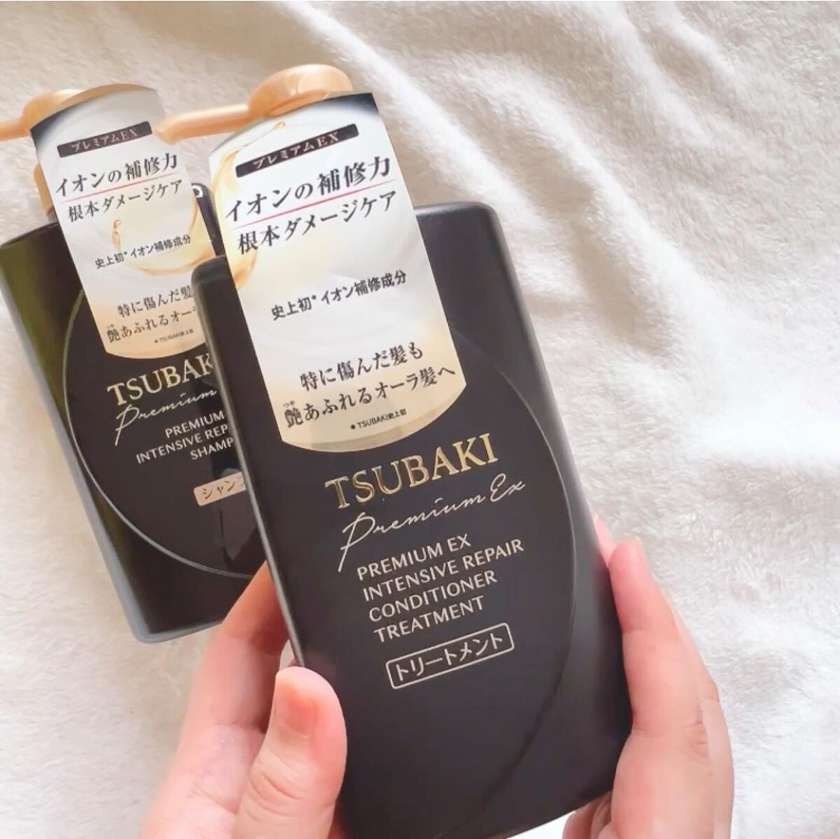 プレミアムEX インテンシブリペア <シャンプー>/コンディショナー<ヘアトリートメント> /TSUBAKI/市販シャンプーを使ったクチコミ(6枚目)