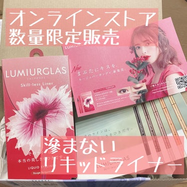 スキルレスライナー/LUMIURGLAS/リキッドアイライナーを使ったクチコミ（1枚目）