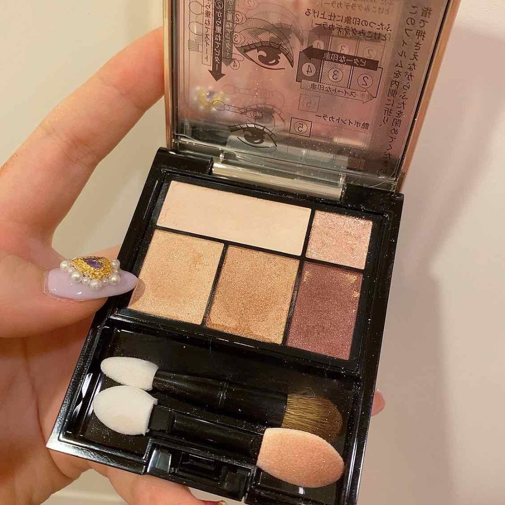 ドラマティックスタイリングアイズ RD606 ラズベリーモカ/マキアージュ/アイシャドウパレットを使ったクチコミ（2枚目）