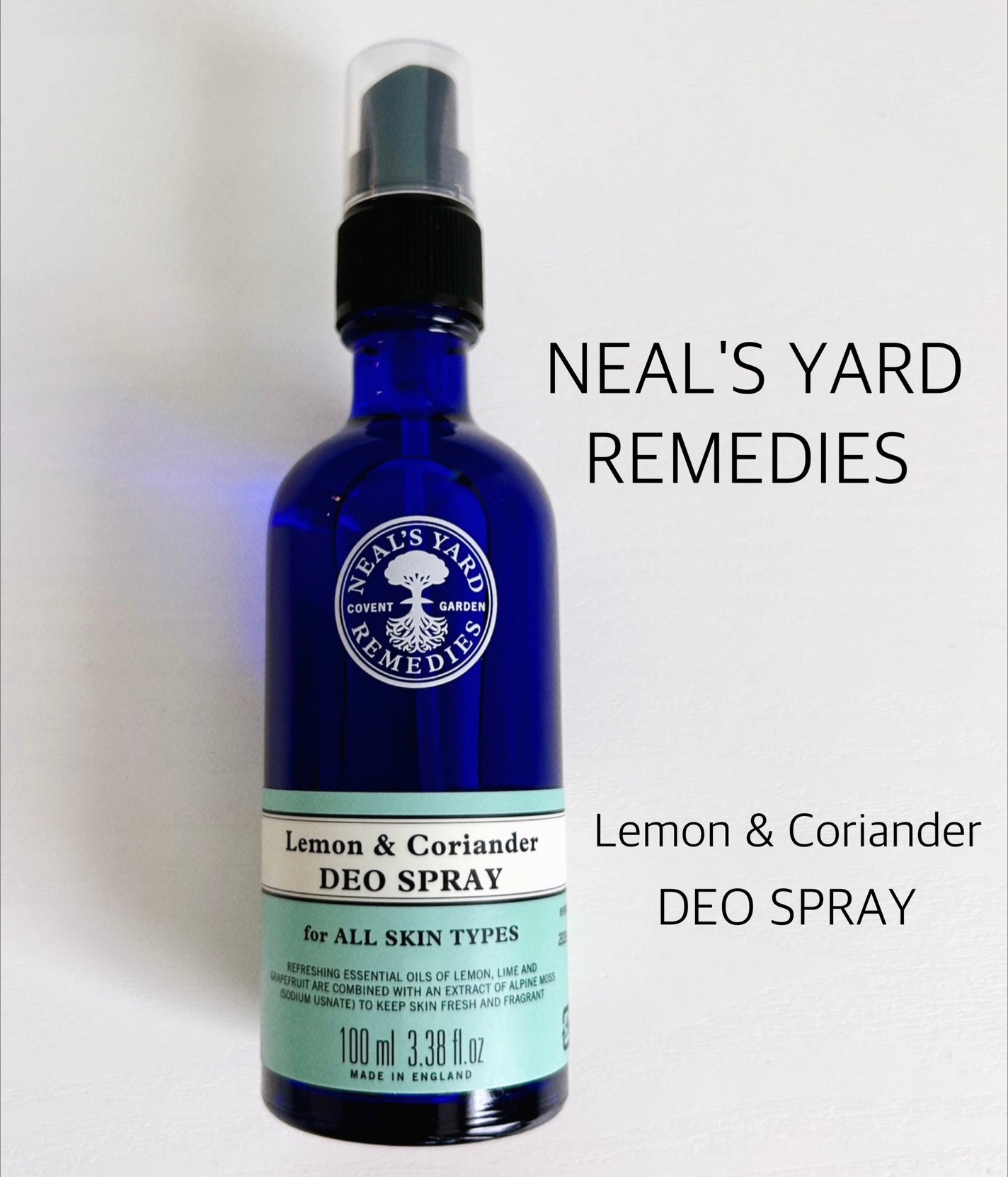 レモン&コリアンダーデオスプレー/ニールズヤード レメディーズ/デオドラント・制汗剤を使ったクチコミ(1枚目)