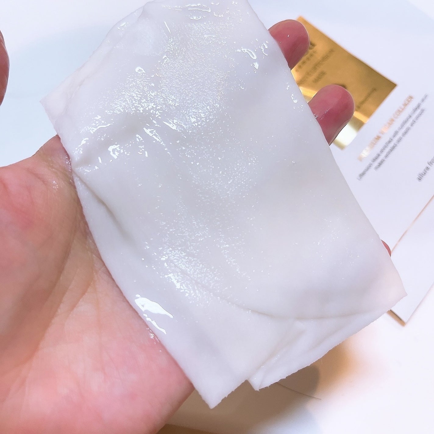 ホワイトトリュフナリシングトリートメントマスク/ダルバ/シートマスク・パックを使ったクチコミ(3枚目)