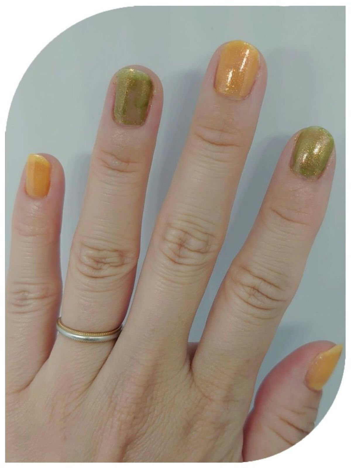 エクセル ネイルポリッシュ N NL35 フレンドシップ/excel/マニキュアを使ったクチコミ（2枚目）