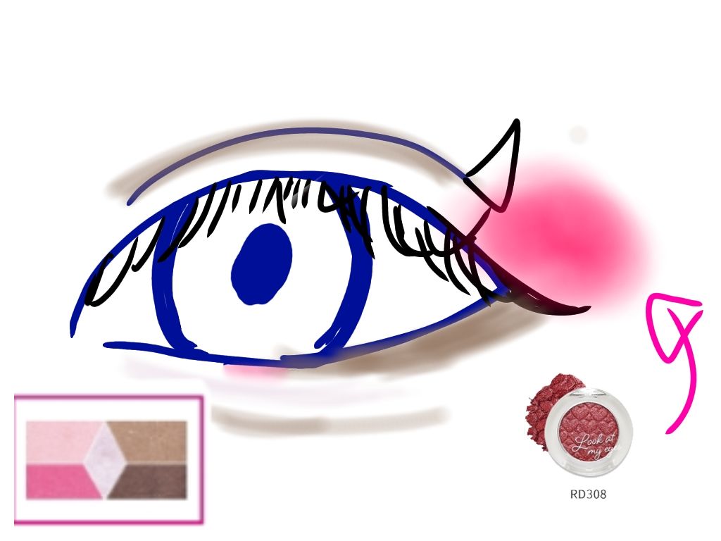 ルックアット マイアイズ/ETUDE/単色アイシャドウを使ったクチコミ(2枚目)