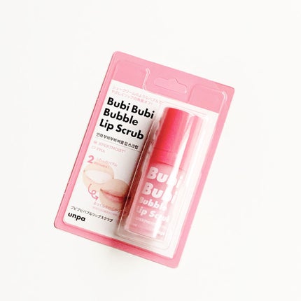 ブビブビ バブルリップスクラブ/unpa/リップスクラブを使ったクチコミ(2枚目)